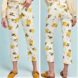 Pilcro from Anthropologie, size 31 high rise lemon pants